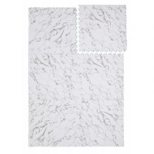 Tapis de jeu puzzle b&eacute;b&eacute; Kidolo Marbre