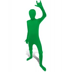 Déguisement combinaison verte enfant Morphsuits - Couleur Vert - Taille 8 à 10 ans M (118-135 cm)