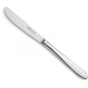 Arcos S&eacute;ries Berlin - Couteau &agrave; Dessert Couteau de Table - Monobloc d'une Pi&egrave;ce Acier Inoxydable 90 mm Couleur Argent