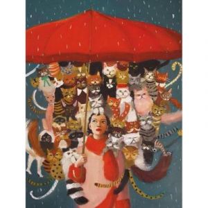 Puzzle 1000 pièces : La Comtesse Féline