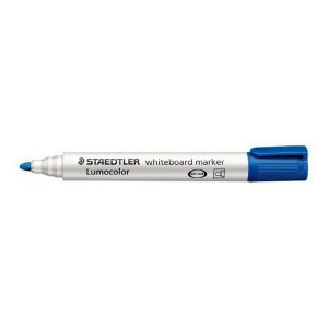 Image de Staedtler Marqueur Lumocolor effaçable à sec encre bleu pointe ogive