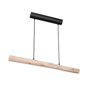 Globo Suspension LED MELLA dimmable 3 niveaux d'éclairage via interrupteur mural barre droite