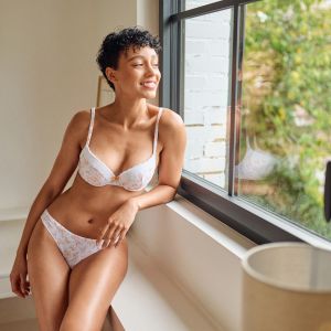 Billet Doux Slip Talentueuse - Feuillage et Baies rose