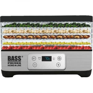 Powermat Séchoir à champignons, fruits et légumes 300 w avec plateaux réglables. Grand compartiment