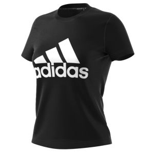Adidas W MH BOS Tee T- T-Shirt Femme, Black, FR : S (Taille Fabricant : S)