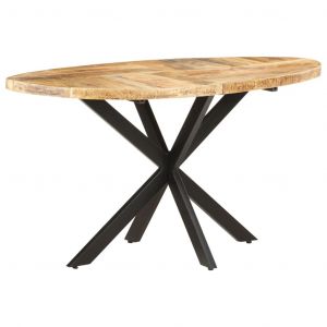 VidaXL Table de salle &agrave; manger 140x80x75 cm Bois de manguier massif