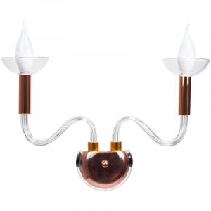 Toolight - applique murale APP1082-2W cuivre E14 2-POINTS de lumière