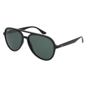 Ray-Ban Ray - Ban Unisex RB4376 601/71 Lunettes de soleil Injecté Noir Vert Pilote Normale
