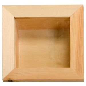 Art&eacute;mio Vitrine en bois 15 x 15 cm