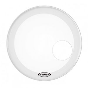 Image de Evans BD22RGCW - EQ3 TIMBRE GROSSE CAISSE 22 SABLEE PERCÉE
