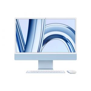 Imac Ordinateur Apple 24' M3 16Go 512Go 10C GPU 2023 Bleu