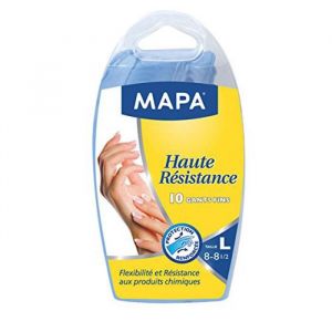 Mapa Gants fins en nitrile haute r&eacute;sistance taille L