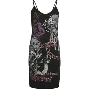 Image de Robe courte de Rock Rebel by EMP - S à XL - pour Femme - noir