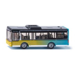 Siku 1400, Bus de Transport Public, M&eacute;tal/Plastique, Multicolore, Polyvalent, V&eacute;hicule Jouet pour Enfants
