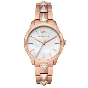 Michael Kors Montre En Acier Rose