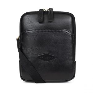 Hexagona Sacoche Cuir STUART Noir Olia
