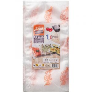 Le Parfait Sacs Sous Vide pour Conservation des Aliments, 15 x 30 cm, Lot de 50