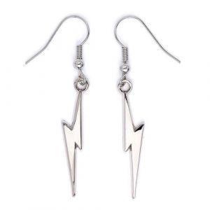 Harry Potter Boucles d'oreille Lightning Bolt (plaque argent)