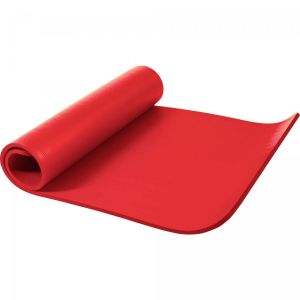 Gorilla Sports Tapis en mousse pour le sport à domicile - rouge (Rouge) - Taille XL (190x100x1,5 cm)