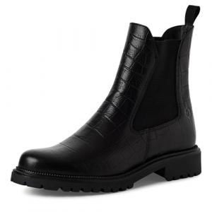 Tamaris Femme Damen Chelsea 1-25427-41 Bottine, Black Croco, 37 EU