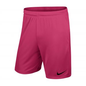Image de Nike Park II Knit Short Homme, Vivide Rose/Noir, FR (Taille Fabricant : 2XL)