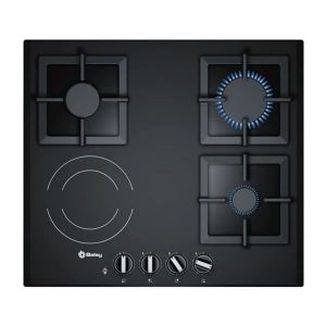 Balay Plaque au gaz 3ETG667HB (60 cm) Noir (3 Feux à gaz)