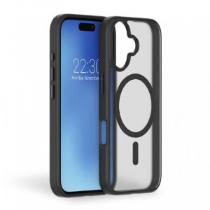 Forcecase coque Air Frost avec Magsafe pour iphone 16 Noire