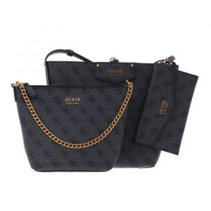 Image de Guess Eco Brenton Bucket Coal Logo [161071] - sac à épaule bandoulière sacoche