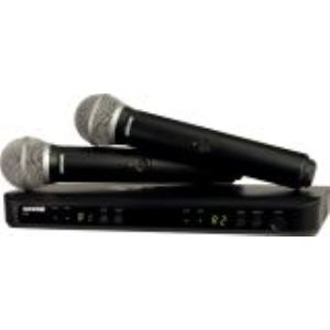 Shure BLX288/PG58 - Set micro à main sans fil M17 662-686 MHz