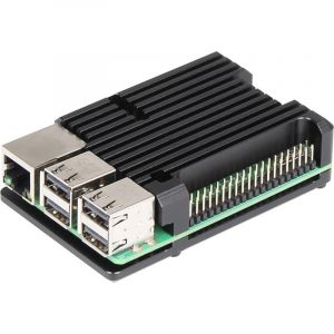 Joy-it RB-ALUcase+07 Bloc de boîtier d'armure pour Raspberry Pi