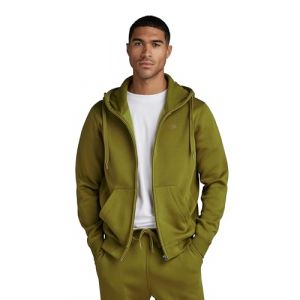 G-Star Raw RAW Sweat &agrave; Capuche Premium Core Zip Thru Homme,brun (tobacco D16122-C235-248), S