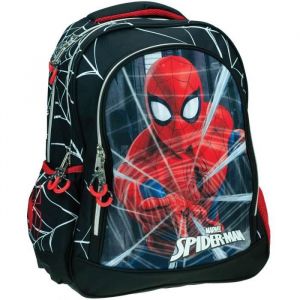Sac à dos - SPIDERMAN - Noir - 43 CM - 2 Compartiments - Enfant Mixte