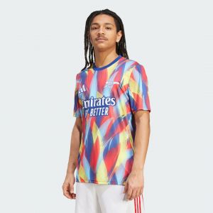 Adidas Arsenal T-shirt d'Entraînement Avant-Match - Bleu/Pure Ruby/Jaune, pointure X-Small - ['Bleu', 'Rouge', 'Jaune'] - Taille X-Small