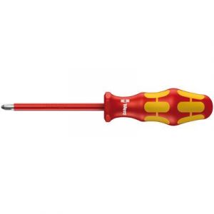 Wera 165 i PZ VDE Tournevis isolé pour vis cruciformes PZ, PZ 2 x 100 mm - 05006164001