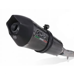 Gpr Exhaust Systems Silencieux Gp Evo4 Titanium Slip On Svartpilen 701 18-20 Euro 4 Homologated One Size Satin Titanium / Black