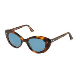 Heritage HSKF04 Lunettes de Soleil Femme - Cateye Ecaille Bleu - Verres Polarisés - Possibilité de verres correcteurs - Adaptable à la vue