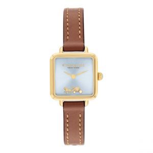 Coach Montre Femme Cass - 14504231 Bracelet Cuir Marron