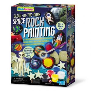 Image de 4M - Kidz Labs KidzMaker: PEINTURE SUR PIERRES - ESPACE