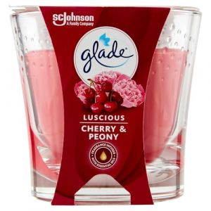 Glade Candela Standard Alla Fragranza Luscious Cherry & Peony Da 129 G