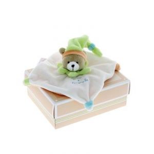 Doudou et Compagnie Mini doudou acidulé Ourson orange