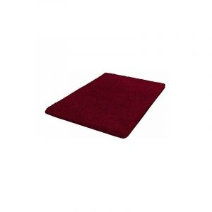 Kleine Wolke 4071468225Tapis de bain Seattle, Polyester, 70x 120x 3cm, Grenat