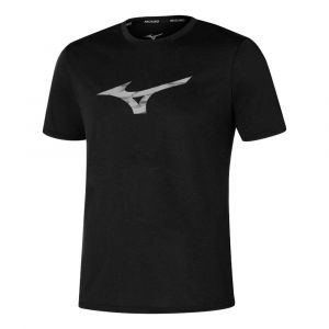 Mizuno Core RB Tee Maillot De Course Hommes - Noir, Taille M