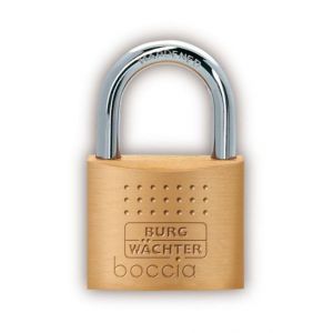 Image de Burg-Wächter Cadenas à cylindre en laiton avec clé réversible - Boccia 450 50 6 SB