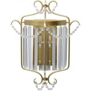 MW-Light Applique Murale en Cristal "Adele" 38cm Or