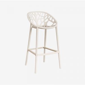 Tabouret Haut De Jardin Ores Tapioca Beige ?75 Cm