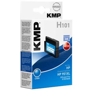 KMP H80 - Cartouche d'encre cyan compatible HP n&deg;951XL