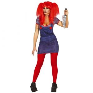 D&eacute;guisement poup&eacute;e machiav&eacute;lique assassine femme - l - bleu - guirca 80935
