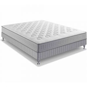 Simmons Ensemble Easy - 504 ressorts ensachés 180x200 Gris