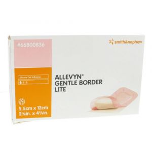 Smith & Nephew Allevyn Gentle Border Lite 5.5 x 12 cm