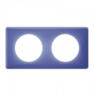 Image de Legrand Céliane plaque Memories 2 postes 90's (violet) 066662